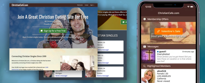 screenshots 5 Best Online Dating Sites for Christians (2023)